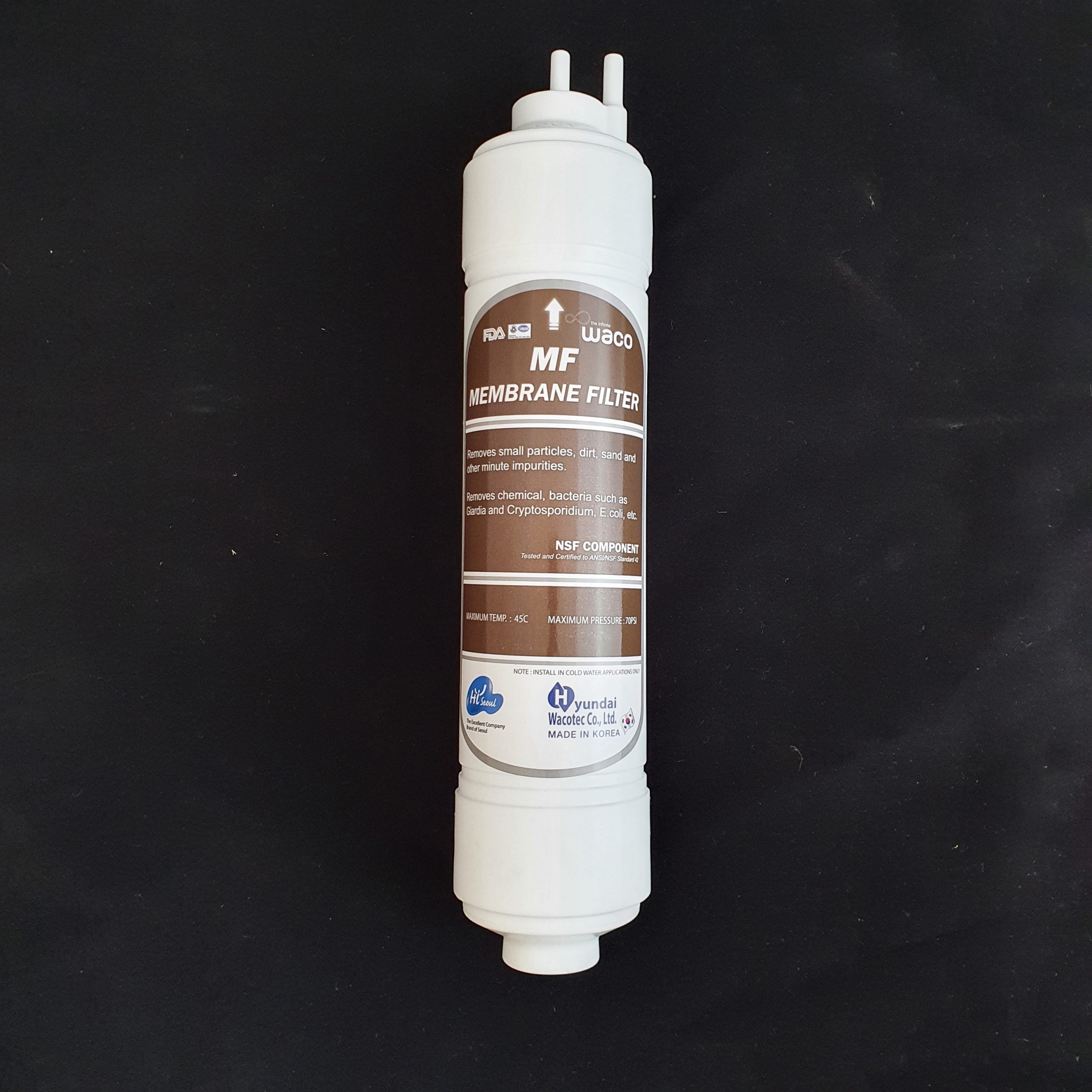 Hw Inline Mf Membrane Filter Cartridge – Original Water And Shower Power